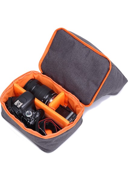Kamera Çantası Kamera Ekipmanı Saklama Çantası Tek Omuzlu Çapraz Slr Kamera Çantası (Yurt Dışından)