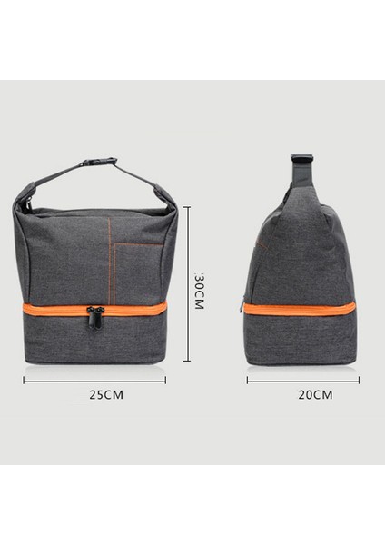 Kamera Çantası Kamera Ekipmanı Saklama Çantası Tek Omuzlu Çapraz Slr Kamera Çantası (Yurt Dışından)