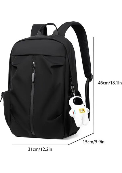 14 Inç Büyük Kapasiteli Rahat Moda Okul Çantası Spor Basit Su Geçırmez Erkek ve Kadın Evrensel Bilgisayar Sırt Çantası (Yurt Dışından) fırsatları