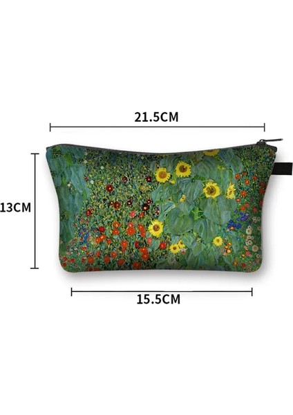 SHZBGUSTAC01CW Tarzı Gustav Klimt Tarafından Yağlıboya Kozmetik Durumda Öpücük Gözyaşları La Virgen Kadın Makyaj Çantaları Kız Tuvalet Çantası Ruj Kozmetik Çantası (Yurt Dışından) indirimleri