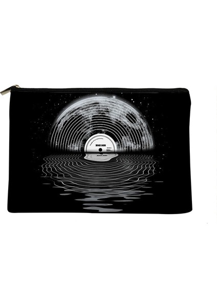 No.4 Stili 18X25CM Kadın Baskılı Çeşitlendirilmiş Kozmetik Çantası Moda Renkli Desen Saklama Çantası Seyahat Tuvalet Malzemeleri Saklama Çantası (Yurt Dışından)