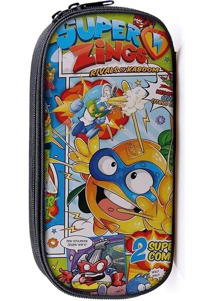 Dqbsuperzings6 Stili Süper Zings Kozmetik Durumda Çocuk Karikatür Oyunu Kalem Kutusu Büyük Kapasiteli Çok Fonksiyonlu Saklama Çantaları Çocuk Okul Malzemeleri (Yurt Dışından)