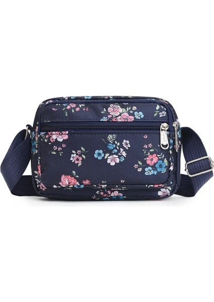 RENK12 Tarzı 20CM 14CM 7cm Shyaa Yeni Naylon Kumaş Eğlence Çapraz Kadın Çantası Orta Yaşlı Anne Çantası Cep Telefonu Omuz Çantası Açık Crossbody Çanta (Yurt Dışından)