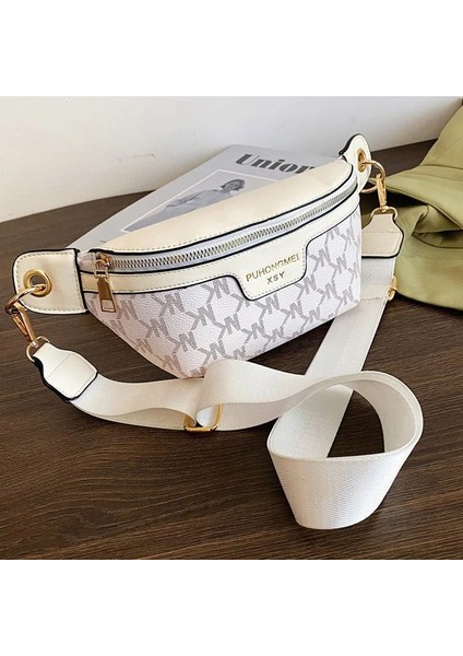 Pembe Tarzı Mektup Kadın Bel Çantası Pu Deri Bel Çantası Tasarımcı Crossbody Göğüs Çantaları Kadın Lüks Moda Çanta Kadın Kemer Çantası (Yurt Dışından) fiyatları