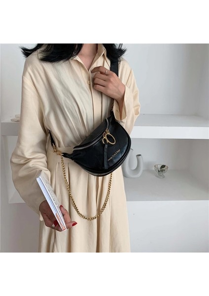 Mavi Stil Doranmı Vintage Iplik Bel Paketi Wome Mektup Baskılı Bel Paketi Kadın Crossbody Göğüs Çantası Nerka BG077 (Yurt Dışından) modelleri