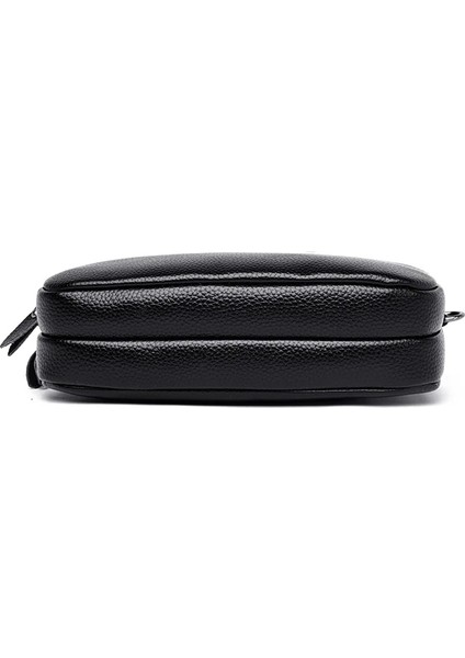 Mavi Stil L19CMH13CMW5CM Moda Kadın Çantaları Hakiki Deri Basit Katı Çanta Küçük Omuz Çantaları Kadın Crossbody Mesaj Çantaları Bayan Telefon Çantaları (Yurt Dışından) fırsatları