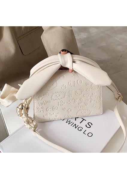 Beyaz Stil 20CMX14CMX8CM Niş Tasarım Popüler Tüm Maç Batı Tarzı Çanta Yeni Moda Crossbody Sıcak Modeller Taşınabilir Kare Çanta Genişlik: 20CM (Yurt Dışından) fiyatları
