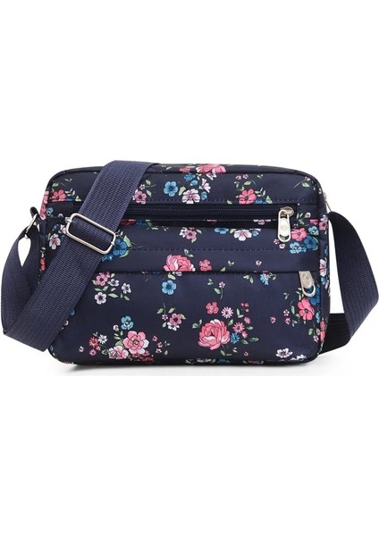 Renk5 Stili 25CM 18CM 7cm Naylon Kumaş Çapraz Kadın Çantası Eğlence Cep Telefonu Bozuk Para Cüzdanı Su Geçirmez Omuz Çantası Banliyö Açık Basit Crossbody Çanta (Yurt Dışından)