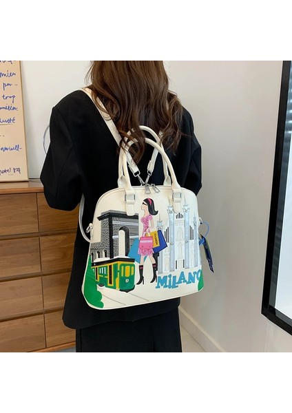 Gri Tarzı 36CM14CM31CM Kadın Çantası Lüks Çanta Büyük Kapasiteli Crossbody Çanta Kadın Pu Deri Omuz Çantaları Yüksek Li Omuz Askılı Çanta (Yurt Dışından) modelleri