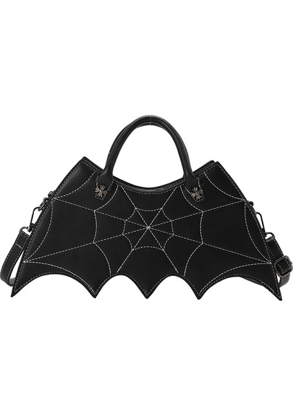 No.3 Tarzı Weysfor Örümcek Web Nakış Ipliği Kadın Omuzdan Askili Çanta Lüks Çanta Deri Crossbody Çanta Tasarımcısı Parodi Yarasa Çanta Kadın Çanta (Yurt Dışından)