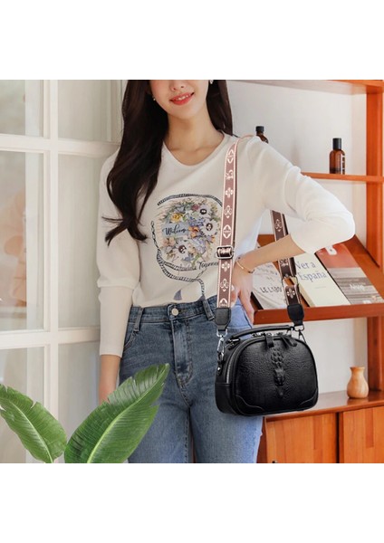 Sarı Stil 2023 Trend Moda Lüks Tasarımcı Çanta Omuz Crossbody Geniş Kayış Kadın Çantası Yüksek Li Yumuşak Deri Üstten Saplı Çanta (Yurt Dışından)