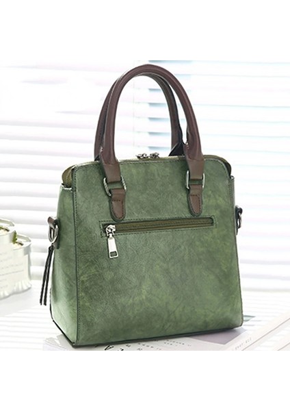 Siyah Stil 24X13X23CM Vintage Kedi Püskül Lüks Çanta Kadın Çanta Çift Fermuarlı Crossbody Çanta Omuzdan Askili Çanta Rahat Kabuk Tote Bayan (Yurt Dışından) indirimleri