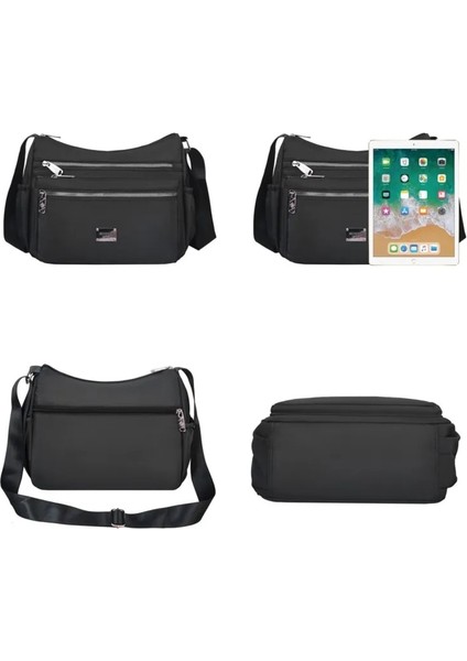Sarı Stil Kadın Omuz Çantaları Cep Su Geçirmez Oxford Lüks Çanta Kadın Alışverişçi Crossbody Çanta Tasarımcısı Yüksek Li Yumuşak Tote (Yurt Dışından)