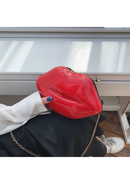 Siyah Stil Lape Pvc Çanta Kadın Fermuar Omuzdan Askili Çanta Crossbody Messenger Telefon Para Çantası Akşam Parti Manşonlar Bolsas Feminina Saco (Yurt Dışından) fiyatları