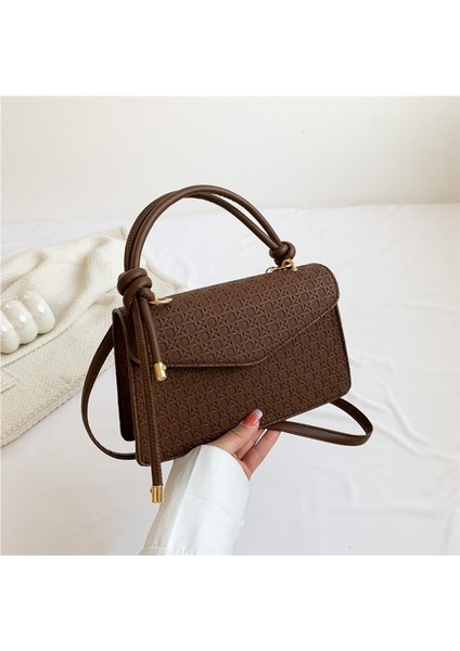 Kadınların Küçük Kare Çanta Omuz Crossbody Çantası (Yurt Dışından)