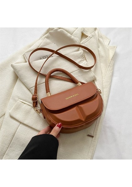 Kadın Çanta Omuz Crossbody Eyer Çantası (Yurt Dışından)