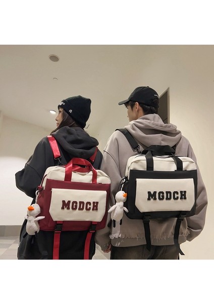 Janjon Star Okul Çantası Kadın Japon Tarzı Ins Tarzı Basit Kampüs Lise Üniversite Öğrencisi Sırt Çantası Ortaokul Öğrencisi Sırt Çantası Büyük Kapasiteli (Yurt Dışından) modelleri