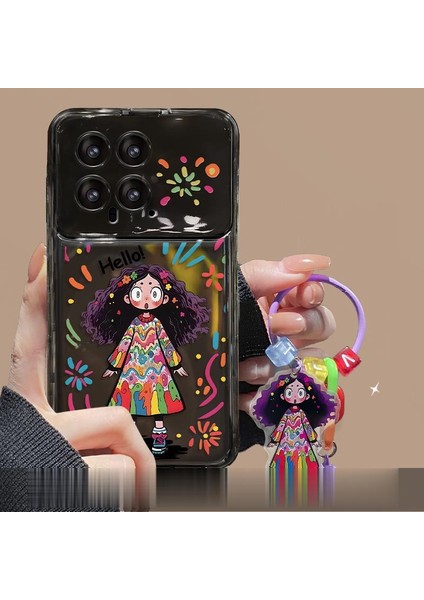 Xiaomi Mi 12T Pro Kolyeli Ayna Darbeye Dayanıklı Telefon Kılıfı (Yurt Dışından)
