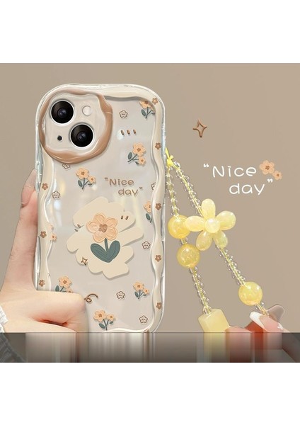 Xiaomi 11 Lite Kolyeli Çiçek Darbeye Dayanıklı Telefon Kılıfı (Yurt Dışından)