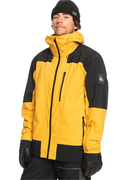 Ultralight Gore-Tex Erkek Siyah/Sarı Snowboard Montu fiyatları