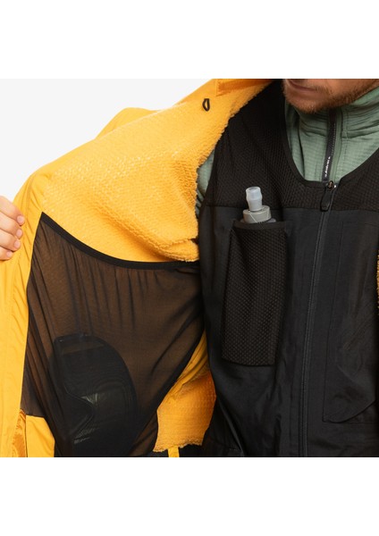 Ultralight Gore-Tex Erkek Siyah/Sarı Snowboard Montu fırsatları