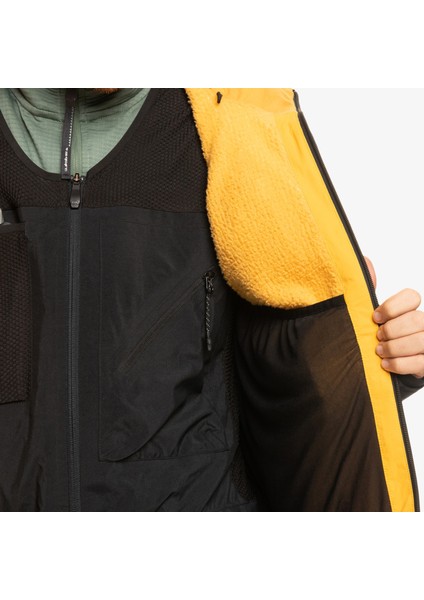 Ultralight Gore-Tex Erkek Siyah/Sarı Snowboard Montu indirimleri