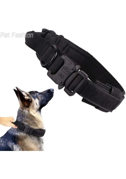Takım Elbise-Kamuflaj Tarzı M Boyutu Dayanıklı Askeri Taktik Köpek Tasması Bungee Tasma Seti Pet Naylon Yürüyüş Eğitim Yaka Orta Büyük Köpekler Için Alman Shepard (Yurt Dışından) modelleri
