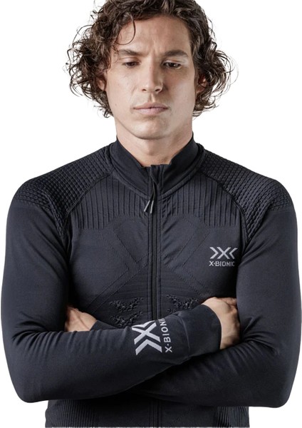 X-Bionic Energizer 4.0 Full Zip Erkek Kayak/snowboard Termal Termal Üst Içlik