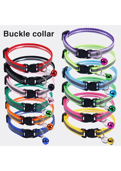 No.8 Tarzı Pet Dayanıklı Köpek Tasması Çan ile Köpek Kolye Evcil Hayvan Malzemeleri Yansıtıcı Yama Ayarlanabilir Yaka Toka Yaka Köpek Kedi Aksesuarları (Yurt Dışından) fırsatları