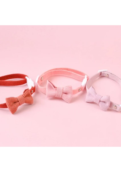 No.6 Stili 18-32 4 Renk Kadife Kedi Yay Yaka Emniyet Tokası Pet Köpek Yavrusu Kolye Papyon Sıcak Yumuşak Yavru Ayarlanabilir Sessiz Yaka Tedarikçisi (Yurt Dışından) fırsatları