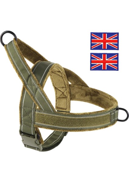 Yeşil-1 Stili S Beden Hiçbir Çekme Köpek Koşum Askeri Taktik Köpek Tasması Yelek Yansıtıcı Pet Eğitim Tasması Küçük Orta Büyük Köpekler Için Dayanıklı (Yurt Dışından) fırsatları