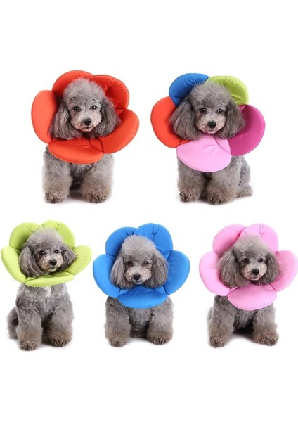 M Tarzı S Beden Pet Köpek Kedi Elizabeth Daire Çiçek E-Yaka Kurtarma Konisi Ayarlanabilir Boyun Kurtarma Yaka Pet Koruma Yaka Pet Için (Yurt Dışından) fiyatları