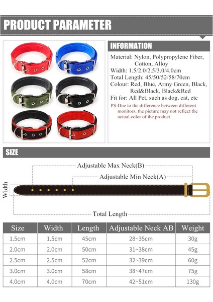 Kırmızı Stil 4.0X70CM Evcil Hayvan Tasmaları Köpek Kedi Tasması Ayarlanabilir Yumuşak Naylon Kolye Dayanıklı Kişiselleştirilmiş Köpek Tasmaları Küçük Orta Büyük Köpekler Kediler Için (Yurt Dışından) indirimleri