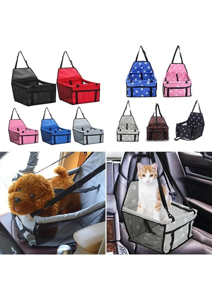 Mavi Stil Pet Köpek Taşıyıcı Araba Koltuğu Pedi Güvenli Taşıma Evi Kedi Köpek Çantası Araba Seyahat Aksesuarları Su Geçirmez Köpek Koltuğu Çanta Sepeti Evcil Hayvan Ürünleri (Yurt Dışından) fiyatları