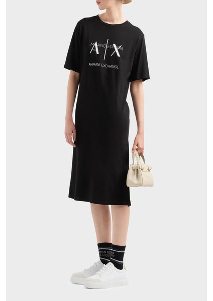 Pamuklu Relaxed Fit Midi Elbise Bayan Elbise 3DYA79 YJ3RZ 1200 modelleri