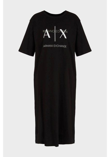 Pamuklu Relaxed Fit Midi Elbise Bayan Elbise 3DYA79 YJ3RZ 1200 indirimleri