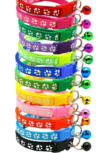 Kırmızı2 Tarzı S Beden Pet Kedi Yaka Sevimli Pençe Baskı Kedi Çan Yaka Ayarlanabilir Naylon Şerit Yaka Kediler Için Küçük Köpekler Köpek Boyun Askısı 1.0cm cm (Yurt Dışından) indirimleri