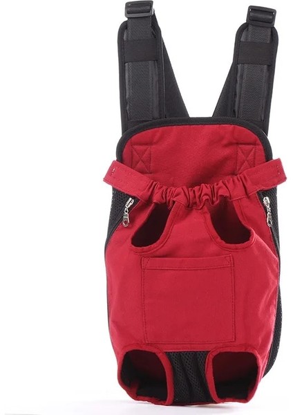 Red2 Tarzı L Beden Nefes Açık Pet Köpek Taşıyıcı Sırt Çantası Kamuflaj Seyahat Ürünleri Çantaları Küçük Köpek Kedi Chihuahua Teddy Mesh Sırt Çantası (Yurt Dışından)