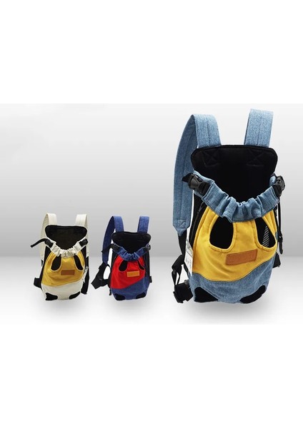 Bir Stil 4-5 kg ​​için L Kedi Köpekler Için Pet Sırt Çantası Taşıyıcı Ön Seyahat Köpek Çantası Yavru Yavru Omuzlar Için Taşıma Nefes Alabilir Taşınabilir Dört Ayaklı Çanta (Yurt Dışından) fırsatları