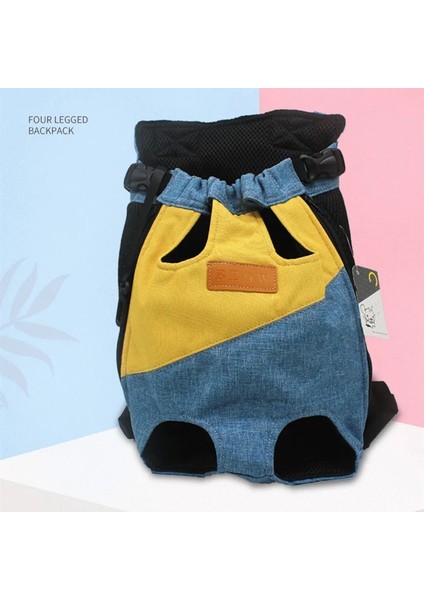Bir Stil 4-5 kg ​​için L Kedi Köpekler Için Pet Sırt Çantası Taşıyıcı Ön Seyahat Köpek Çantası Yavru Yavru Omuzlar Için Taşıma Nefes Alabilir Taşınabilir Dört Ayaklı Çanta (Yurt Dışından) indirimleri