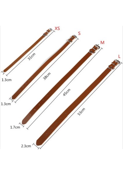 Siyah Stil Xs Boyutu Yeni Deri Köpek Tasması x Pet Kurşun Ayarlanabilir Inek Rahat Pet Köpek Kedi Köpek Yaka Boyun Tokası Siyah Kahverengi (Yurt Dışından) fırsatları