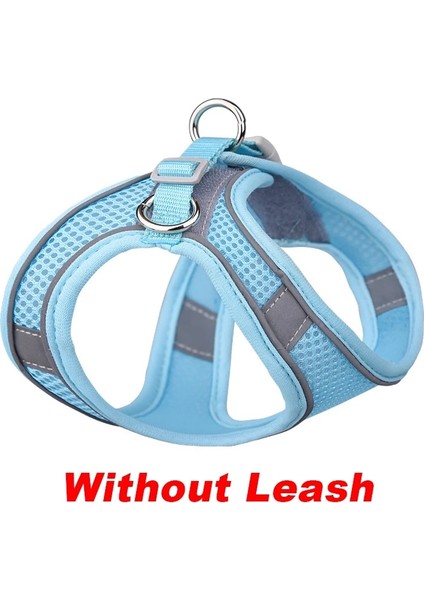 12-Mavi-A Tarzı Xxs Naylon Köpek Koşum Tasma Yansıtıcı Evcil Hayvan Koşumu Yelek Nefes Ayarlanabilir Yaka Chihuahua Küçük Büyük Köpekler Kedi (Yurt Dışından)