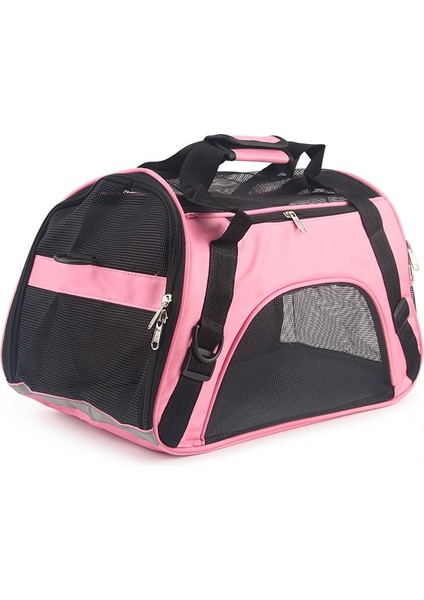 Pembe Tarzı S 43X22X26CM Catdog Taşıyıcı Çanta Kediler Taşıma Kutusu Kedi Için Taşıyıcı Pet Chihuahua Köpek Taşıma Çantaları Taşınabilir Trave Katlanır Taşıma Çantası (Yurt Dışından)
