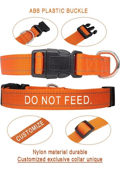 Rose-Glod Tarzı S Beden Kişiselleştirilmiş Naylon Köpek Tasması Yansıtıcı Baskı Kımlık Etiketi Özel Ad Ayarlanabilir Yaka Köpek Küçük Orta Büyük Pet Pitbull (Yurt Dışından) indirimleri