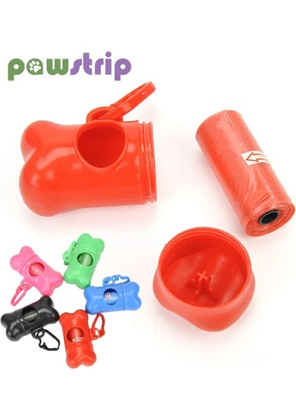 Mavi Stil Köpekler Için 1 Adet Pet Atık Torbası Dağıtıcı Kemik Şekli Atık Torbaları Tutucu Plastik Çöp Torbası Dağıtıcı Taşıyıcı Durumda Köpek Malzemeleri (Yurt Dışından) fiyatları