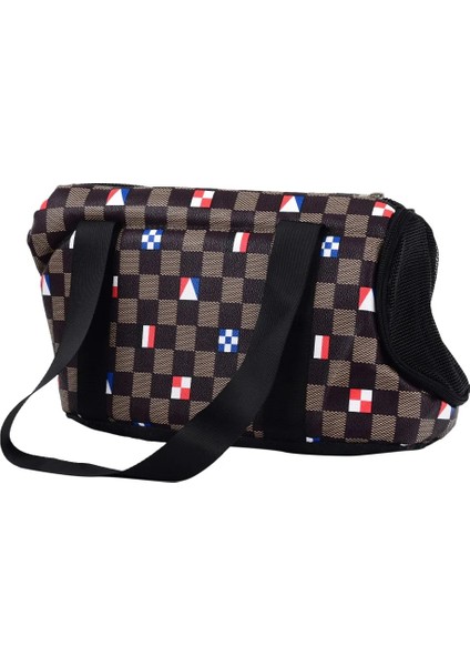 Siyah Stil L Beden Pet Köpek Çantası Açık Seyahat Çanta Kılıfı Örgü Oxford Tek Omuz Çantası Sling Mesh Konfor Seyahat Tote Omuz Çantası (Yurt Dışından) indirimleri