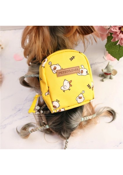 Kırmızı Şerit Stili L Göğüs 40-54CM Sevimli Köpek Sırt Çantası Tasma Seti ile Pembe Küçük Küçük Hayvan Pet Kedi Kurşun Taşıyıcı ile Okul Çantası Pitbull Yorkov Ürün (Yurt Dışından) fiyatları