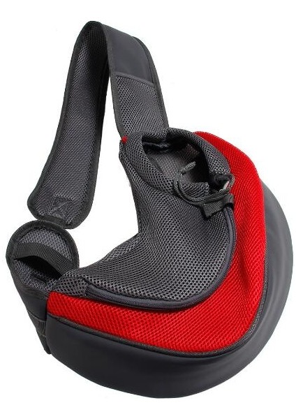 Kırmızı Stil S Beden Konfor Pet Köpek Taşıma Çantası Kedi Yavrusu Açık Çanta Örgü Oxford Tek Omuz Çantası Sling Ön Örgü Seyahat Tote Omuz Çantası (Yurt Dışından)