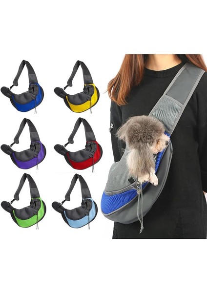 Kırmızı Stil S Beden Konfor Pet Köpek Taşıma Çantası Kedi Yavrusu Açık Çanta Örgü Oxford Tek Omuz Çantası Sling Ön Örgü Seyahat Tote Omuz Çantası (Yurt Dışından) fiyatları