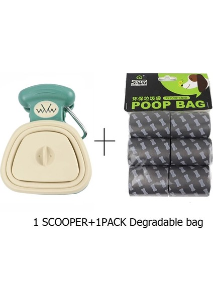 Bej 2 Tarzı S 14X11,5 cm Pet Köpek Poop Çanta Dağıtıcı Seyahat Katlanabilir Pooper Scooper Poop Scoop Temiz Hayvan Atık Seçici Temizleme Araçları Evcil Hayvan Ürünleri (Yurt Dışından)